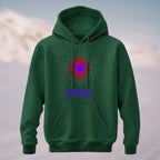 Cotton Made Particle Diffusion Hoodie Forest Green