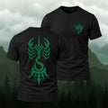 Mystic Scorpion Emblem Soft Cotton T-Shirt Black