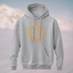 Cotton Made Mystical Sun Talisman Hoodie Heather Grey