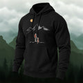 Cotton Made Natural Hiking Companions Hoodie Black
