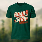 Vintage Road Trip Soft Cotton T-Shirt Forest Green