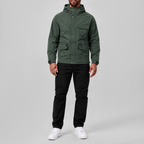 Durable Windproof Utility Jacket Army Green