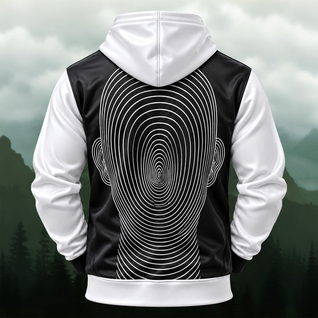 Modern Optical Illusion All-Over Print Hoodie