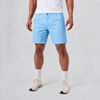 Soft Breathable Cotton Casual Shorts Sky Blue