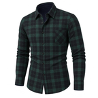 Classic Plaid Fleece-Lined Overshirt 03