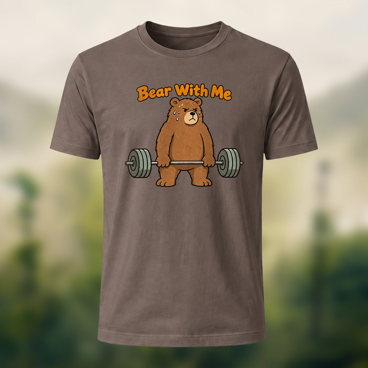 Motivational Fitness Wordplay Soft T-Shirt Coffee