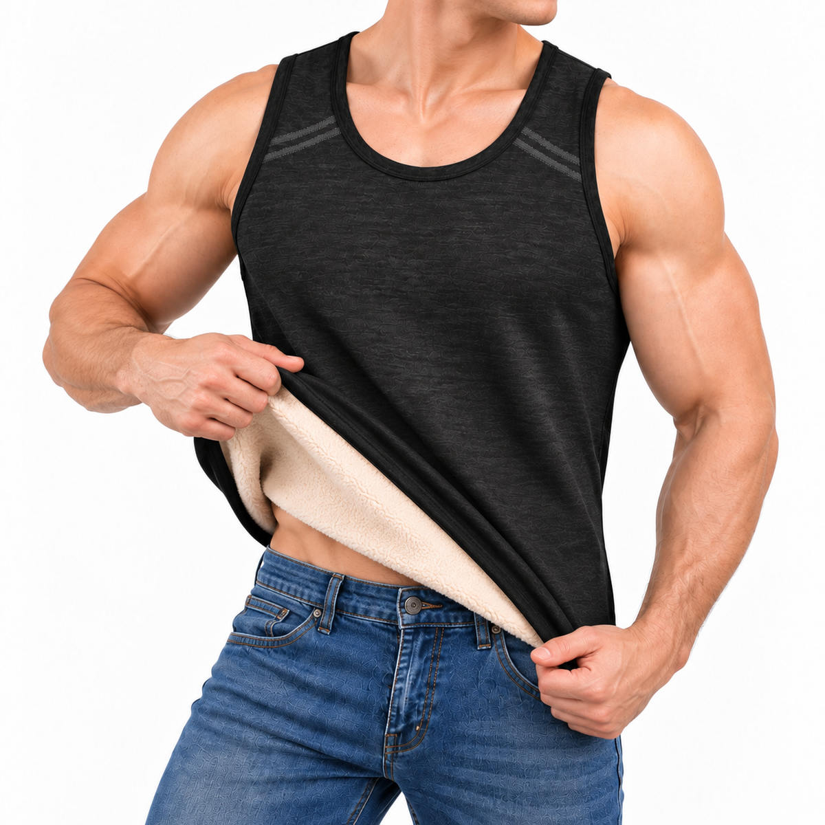 Classic Fleece-Lined Thermal Tank Top