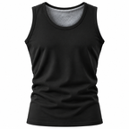 Classic Thermal Fleece-Lined Cotton Tank Top