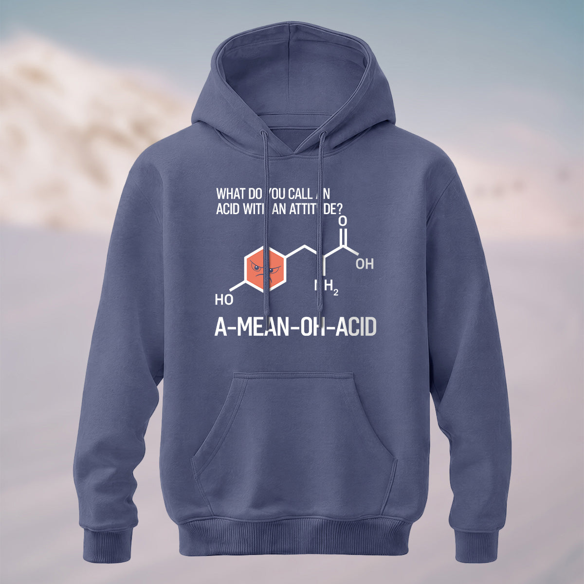 Cotton Made Humorous Science Memes Printed Hoodie