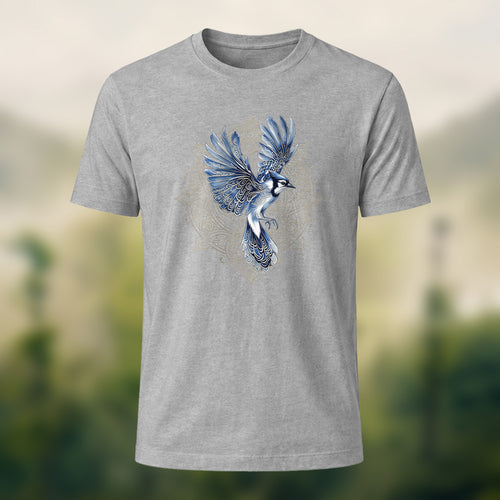 Celtic Totem Print Casual Premium Cotton T-Shirt