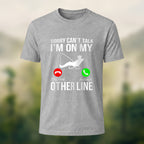 Fishing Obsessed Print Skin-friendly Cotton T-shirt