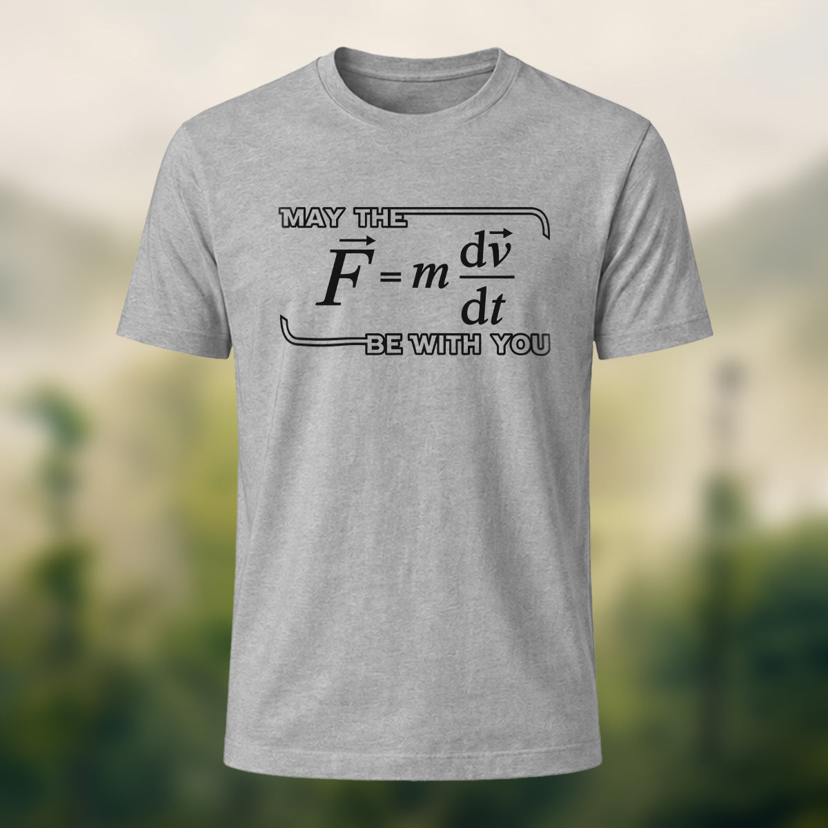 Physics Formula Print Casual Soft Cotton T-Shirt