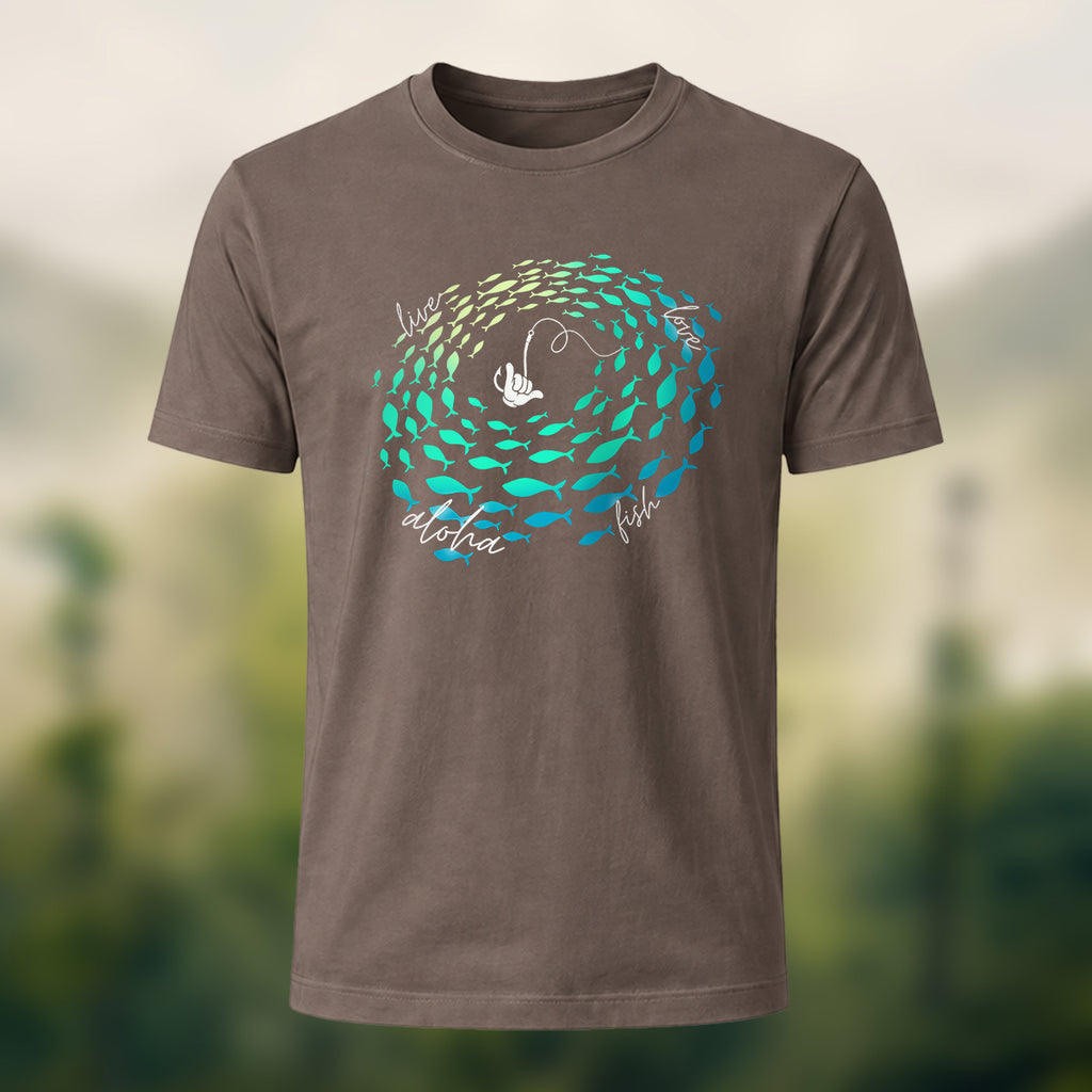 Sardine School Print Soft Cotton T-Shirt