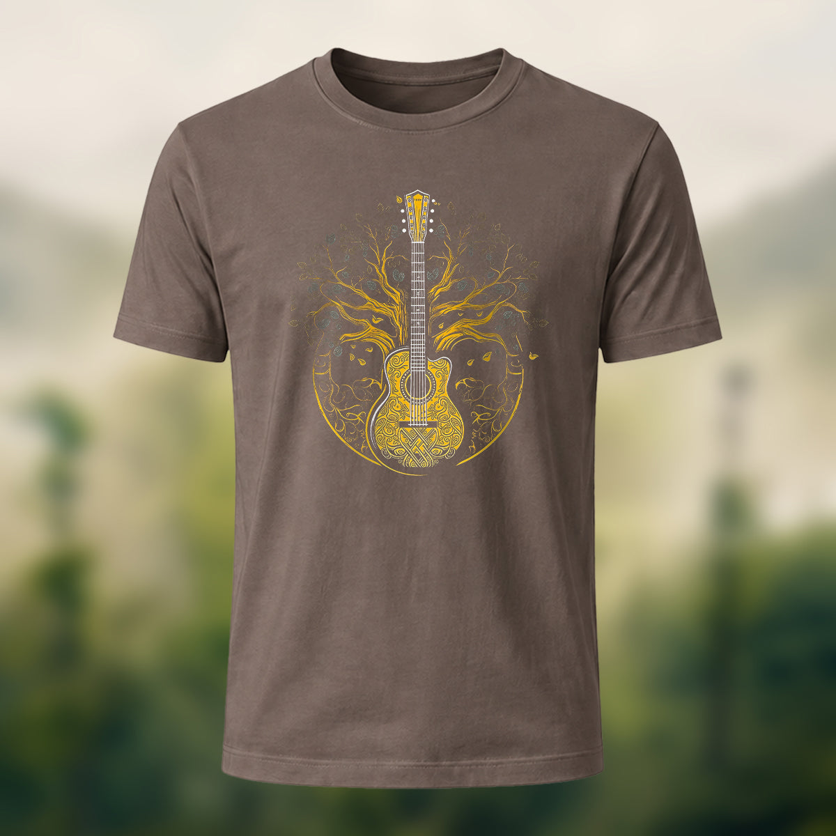 Music of Life Printed Casual Premium Cotton T-Shirt