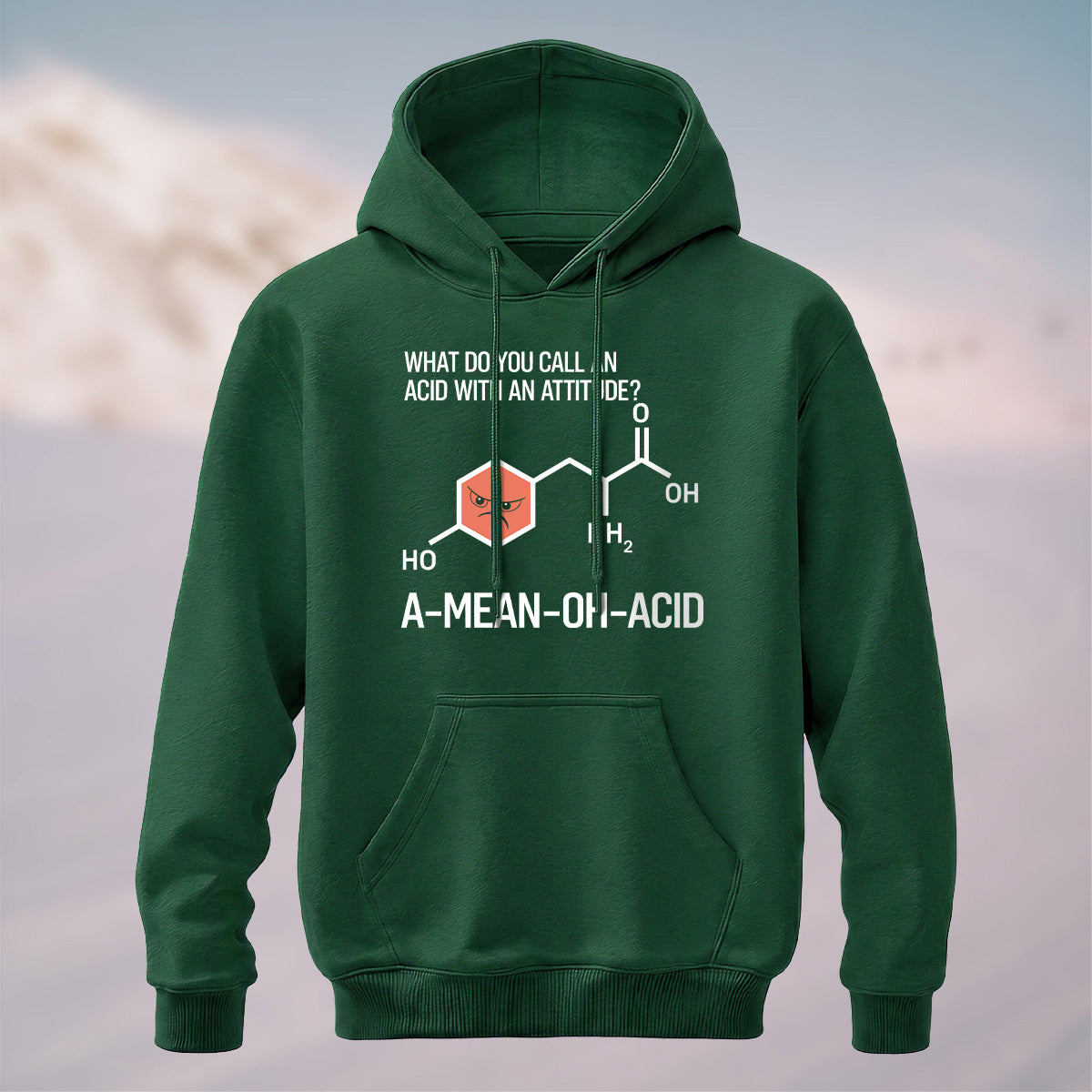 Cotton Made Humorous Science Memes Printed Hoodie