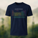 Magic Periodic Table Print Casual Cotton T-Shirt