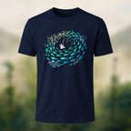 Sardine School Print Soft Cotton T-Shirt