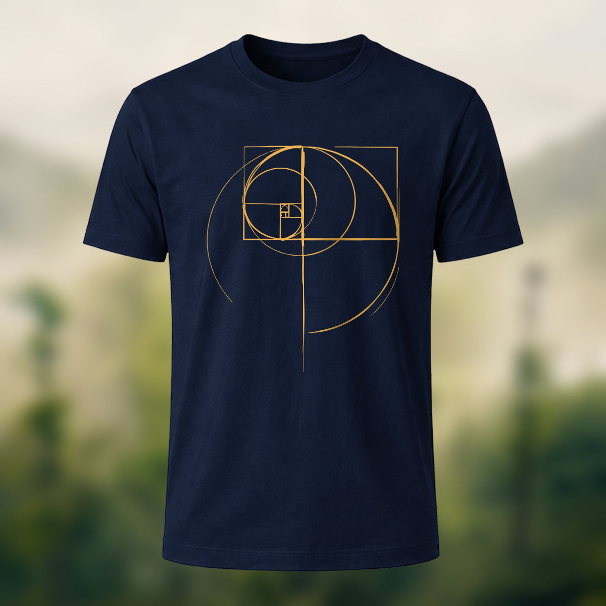 Fun Lines Pattern Minimalist Style Skin-friendly T-shirt