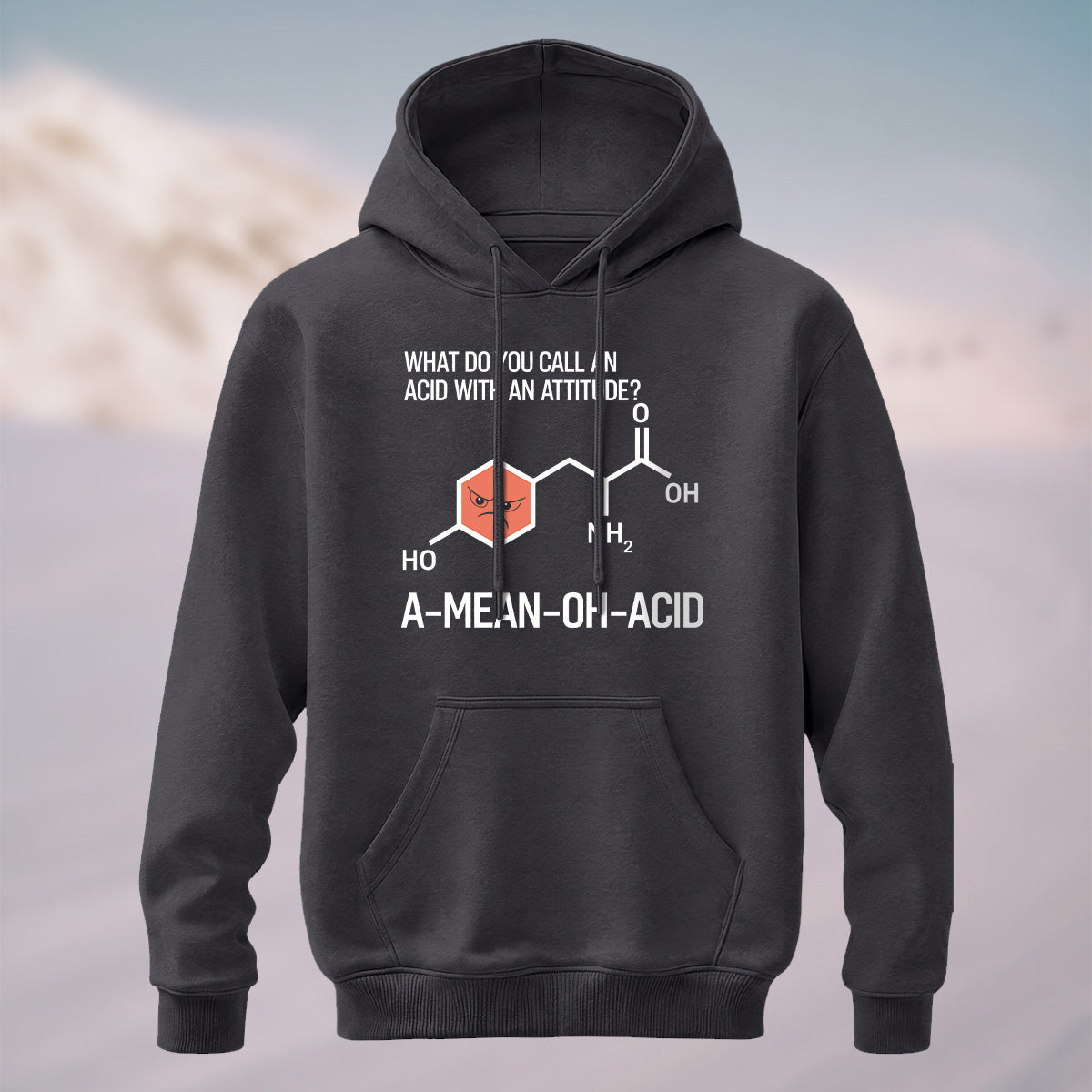 Cotton Made Humorous Science Memes Printed Hoodie