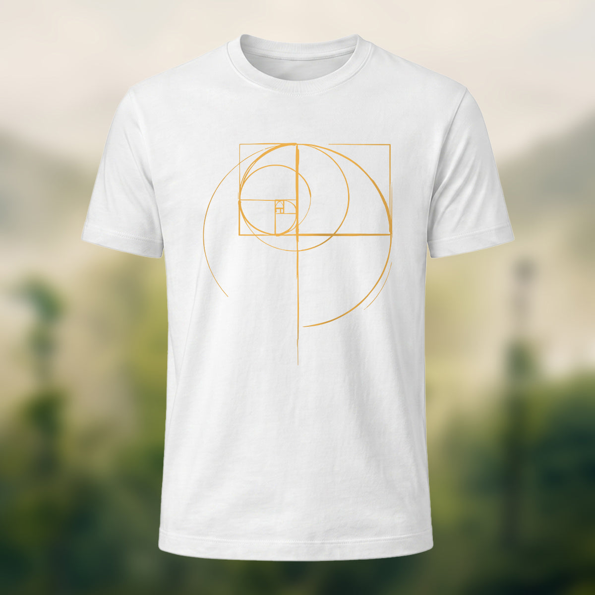 Fun Lines Pattern Minimalist Style Skin-friendly T-shirt