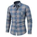 Classic Brushed Plaid Pure Cotton Shirt