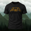Minimal Mountain Nature Soft Cotton T-Shirt