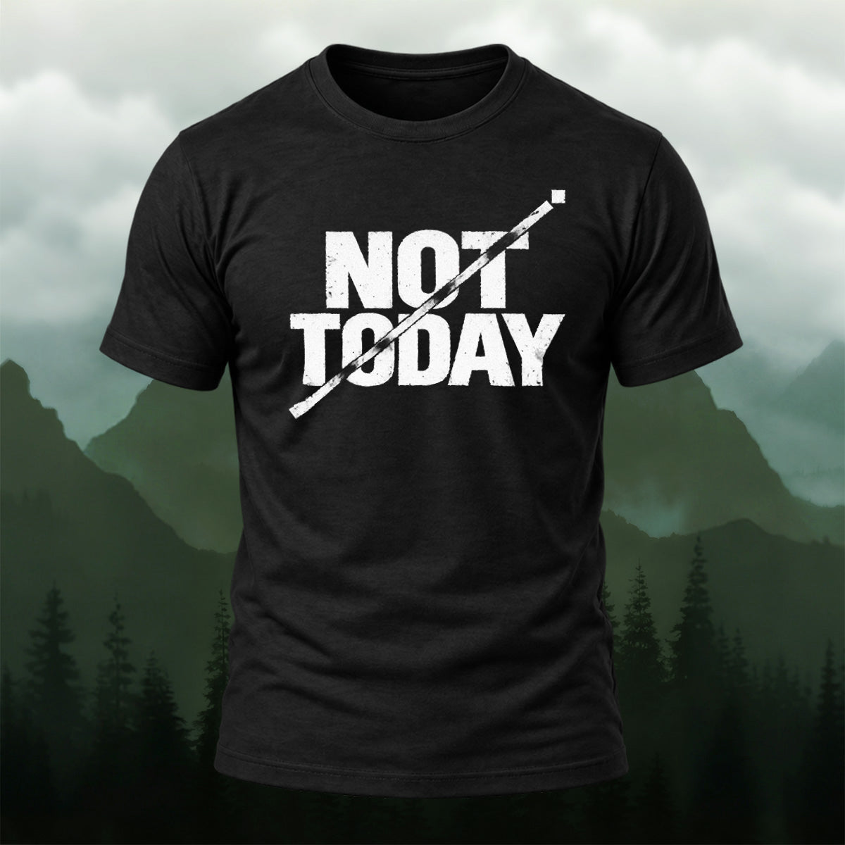 Off Duty Statement Soft Cotton T-Shirt