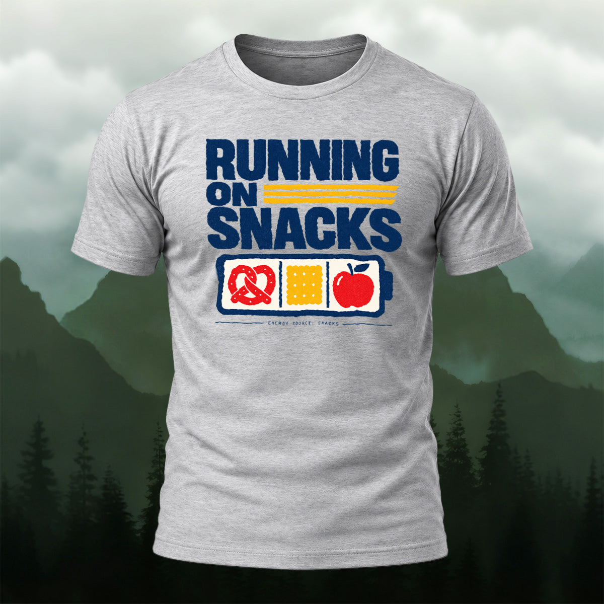 Casual Snack Fuel Soft Cotton T-Shirt